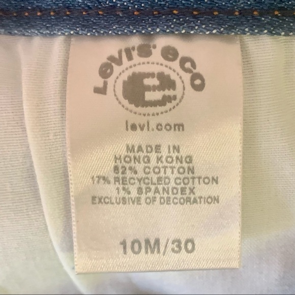 NWT LEVI’S Eco 553 Mid-Rise Boot Cut Jeans Size 10/30 - Picture 6 of 12